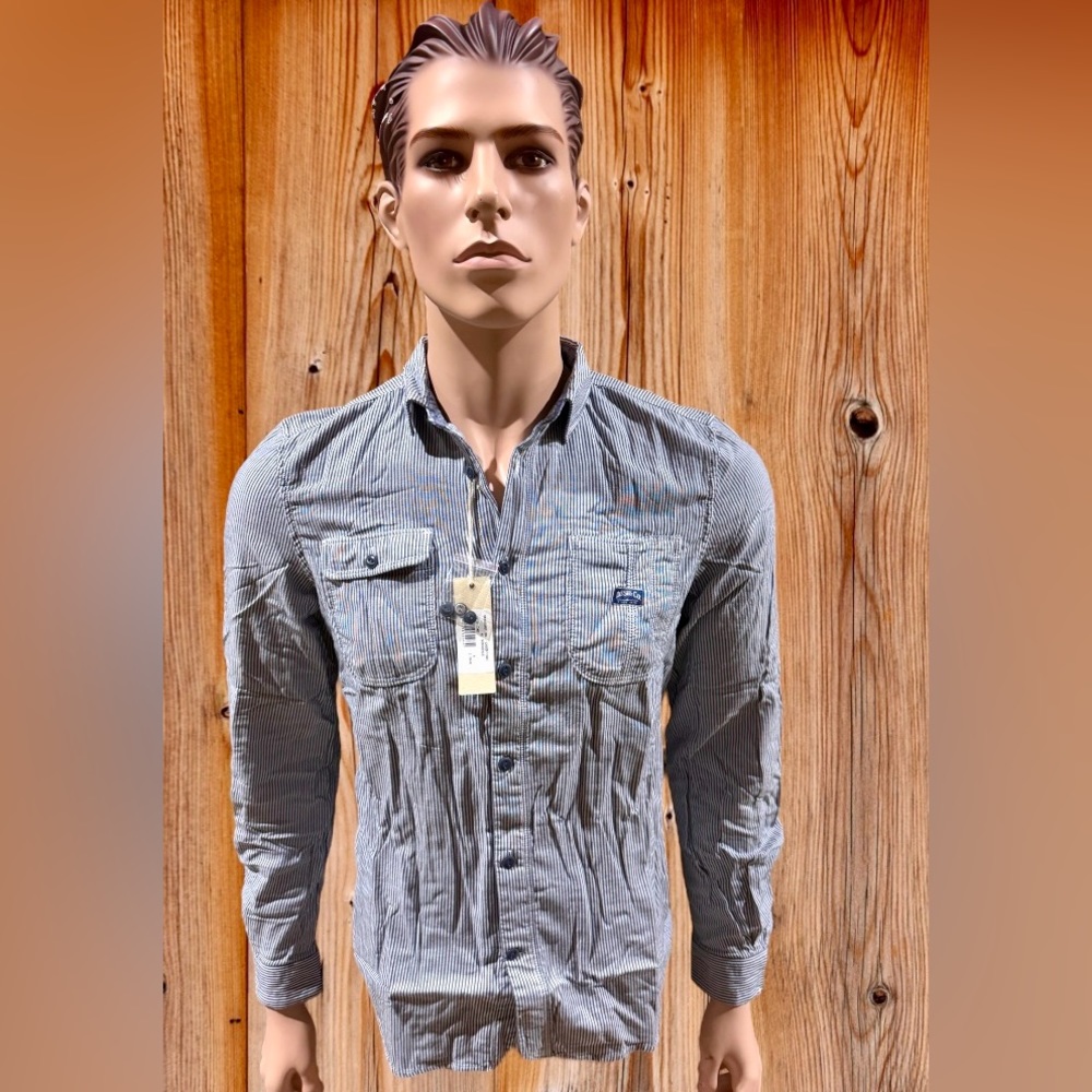NWT, Diesel long sleeve shirt, size Medium. 100% cotton.